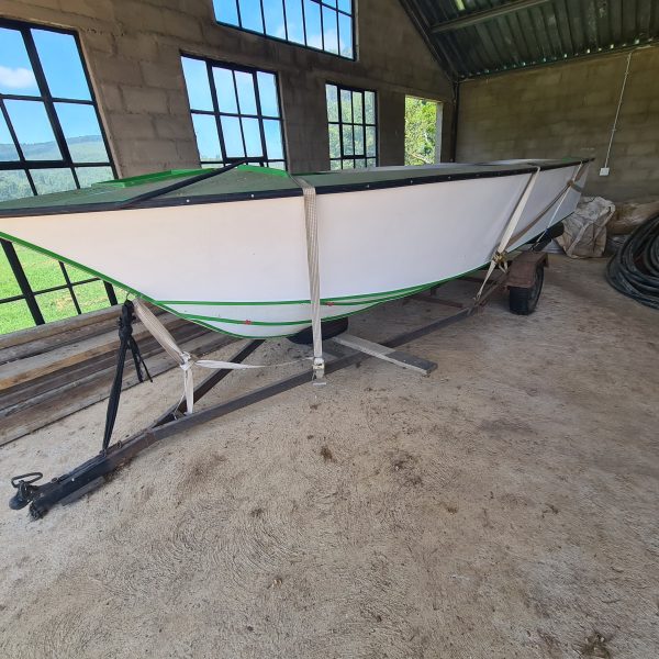 Boat with trailer