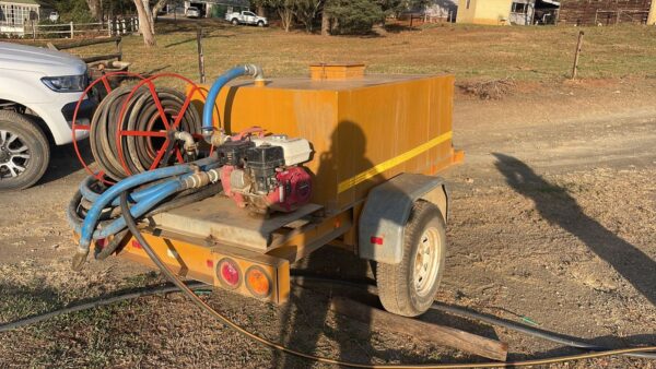 500 lt Steel Fire fighting trailer