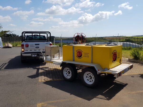 2000 lt Fire fighting trailer