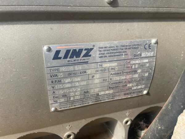 Linz 25 kva pto drive generator - Image 2