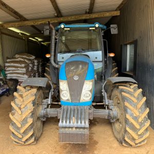 2016 Landini 5.110h  4x4 cab tractor