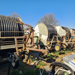 3x Bauer rainstar t41 irrigation reels