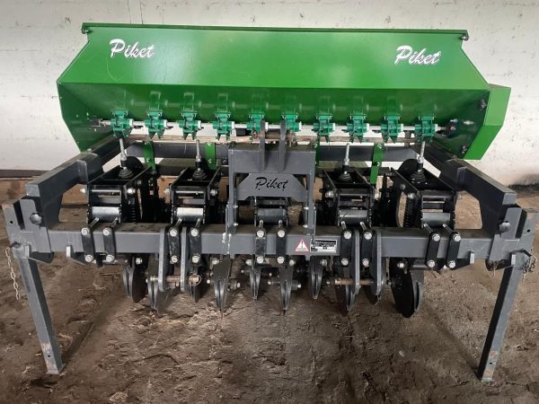 Piket 10 row no till fine seed planter