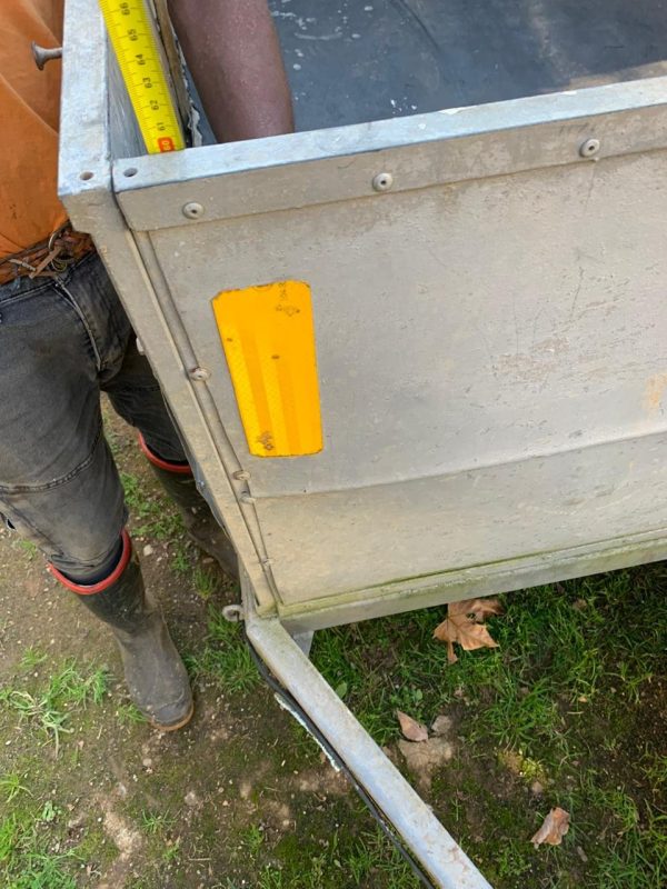 Galvanised box trailer - Image 4