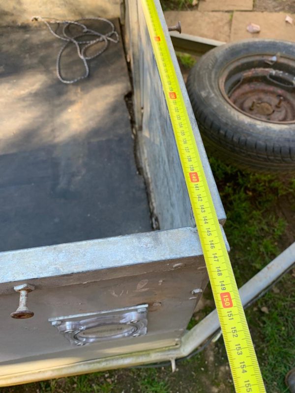 Galvanised box trailer - Image 3