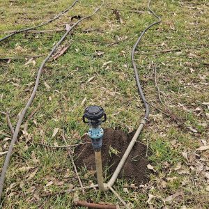 Drag lines for irrigation