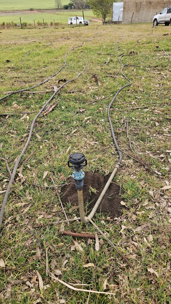 Drag lines for irrigation