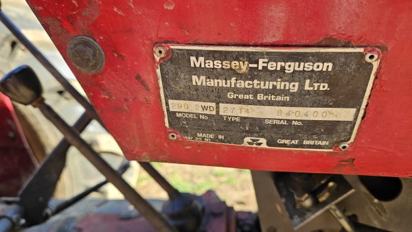 Massey ferguson 290 2wd - Image 3