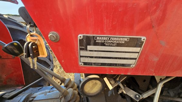 2018 massey ferguson 290 xtra - Image 2