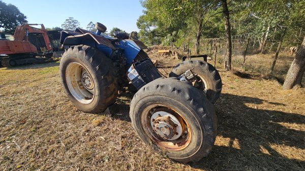 2x Ford 6640 4x4 tractors - Image 4
