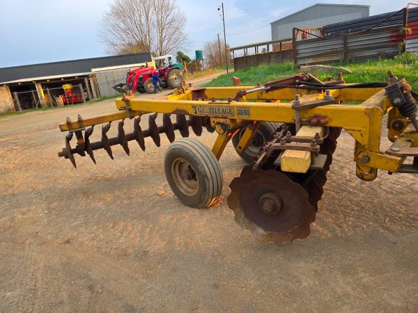 Gc tillage 10x10 hydraulic disc harrow