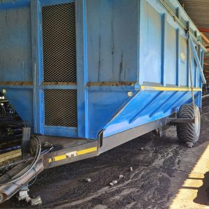 Landmech  25 cube sileage tip trailer