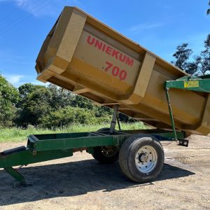 Uniekum 7 ton tip trailer