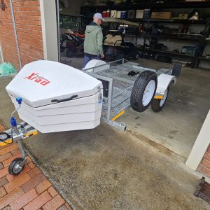 X Rad Break neck bike trailer