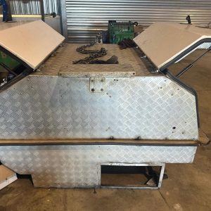Aluminium canopy toolbox