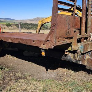 10 ton Double ram tip trailer