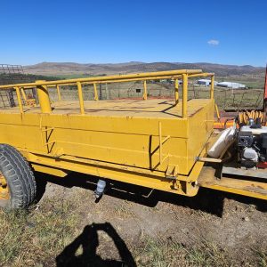 Steel 300lt fire fighting trailer