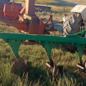 3 Furrow beam plough