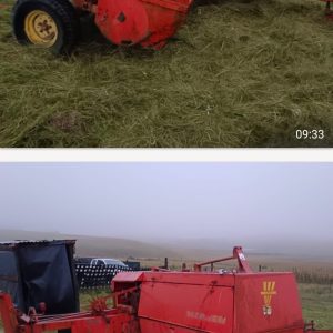 Welger square baler