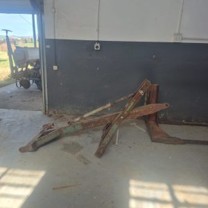 Long reach bale fork
