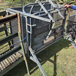 Sheep Clamp and tilt with ramp