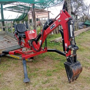 Quadmaster mobile backhoe