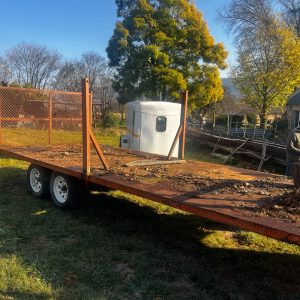 Bale trailer