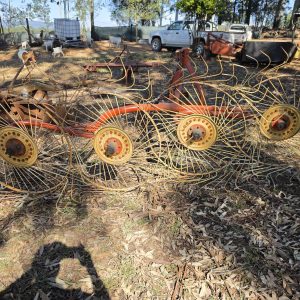 4 Wheel hayrake